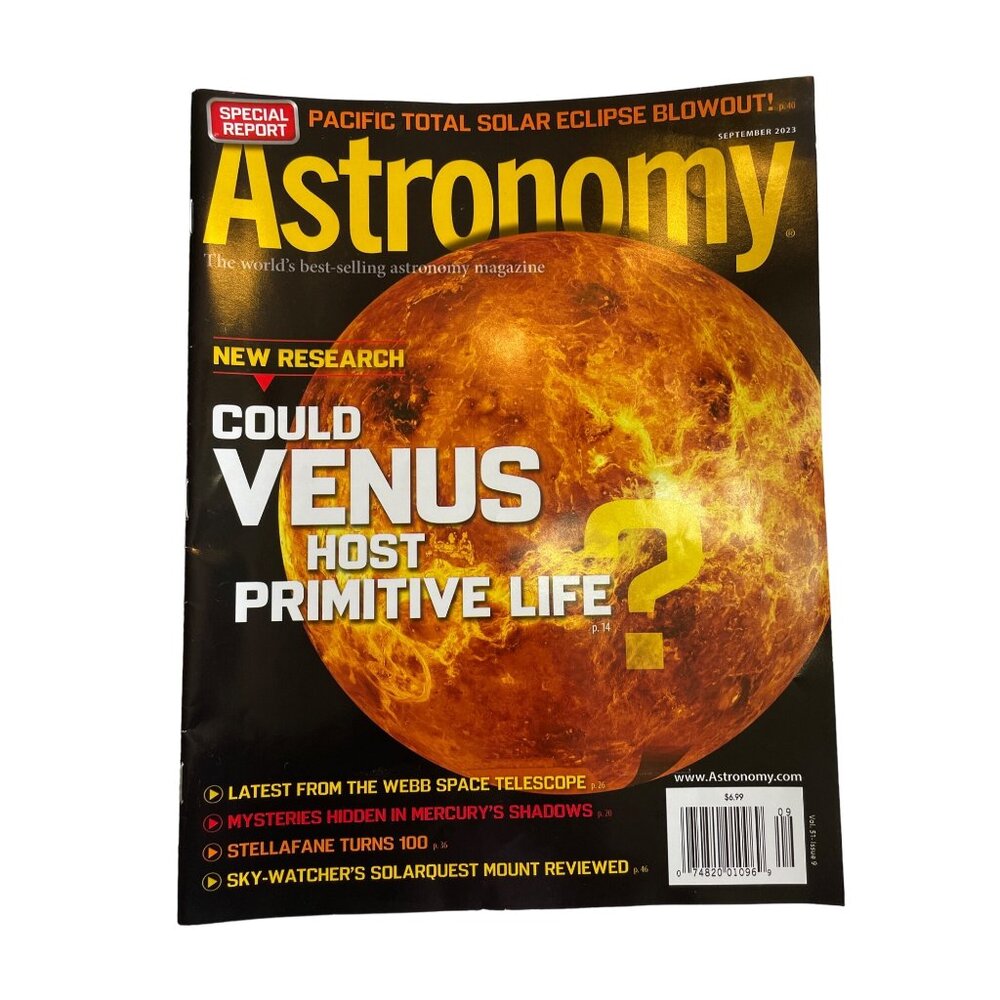 Astronomy Magazine Sept  2023  VOL 51 No 9 Special Total Solar Eclipse Special u